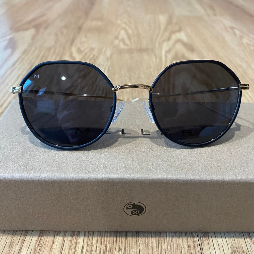 Meller Aldabra Black and Gold Sunglasses